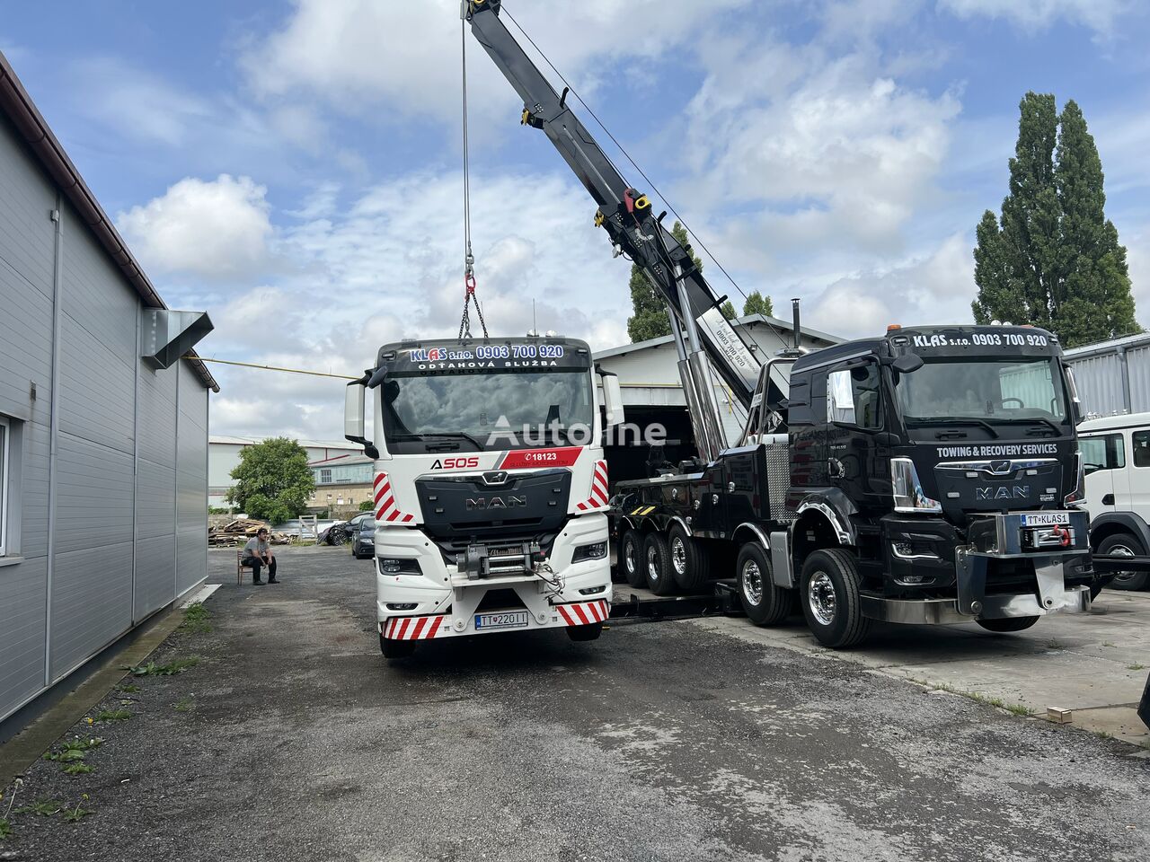 new MAN TGX 33.510 tow truck