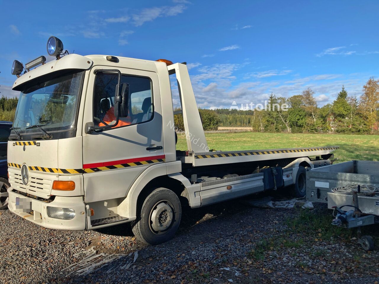 Mercedes-Benz ATEGO 815 *THOMA *WINCH *FULL STEEL tow truck - Autoline