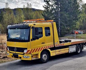 caminhão de reboque Mercedes-Benz ATEGO 918 *2 x 3.6T WINCHES *GLASSES *LOAD 2.400kg *VIDEO