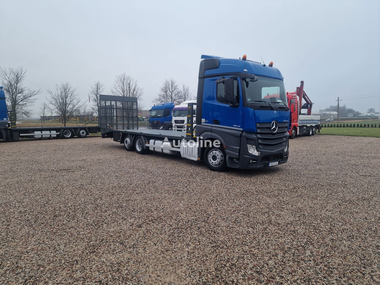 Mercedes-Benz Actros 2542 grúa portacoches