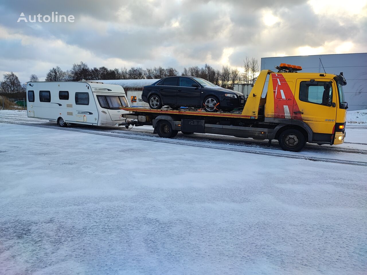 Mercedes-Benz Atego 817 grúa portacoches - Autoline