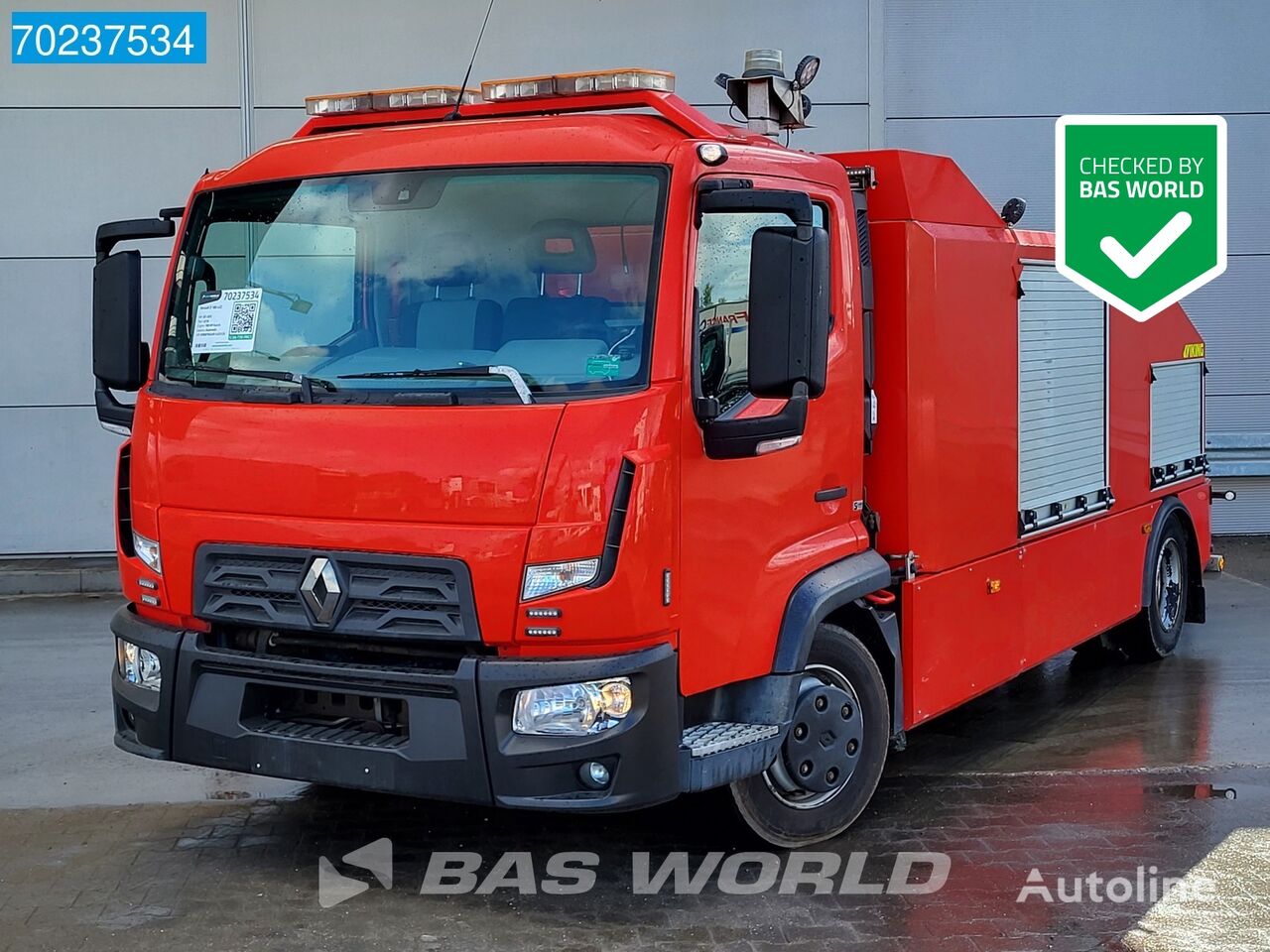 камион за шлепување Renault D 180 4X2 Recovery vehicle / Abschleppwagen Omars S3TZ FLK-002 E