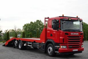Scania G 360 / 6X2 / LAWETA / POMOC DROGOWA / OŚ SKRĘTNA I PODNOSZONA / 牽引車