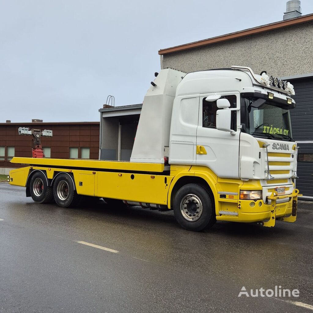 Scania R 420 lavaraskashinausauto grúa portacoches