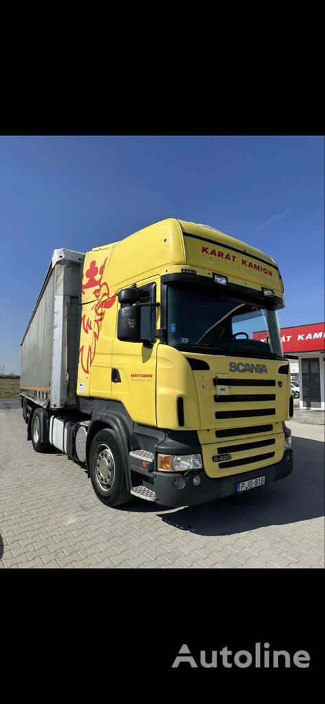 эвакуатор Scania R420