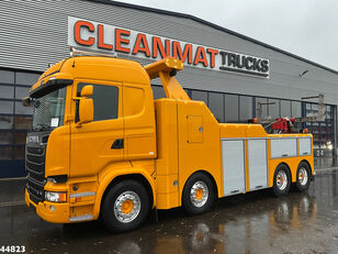 Scania R730 V8 8x4 Euro 6 Retarder Recovery truck Just 17.951 km! tow truck