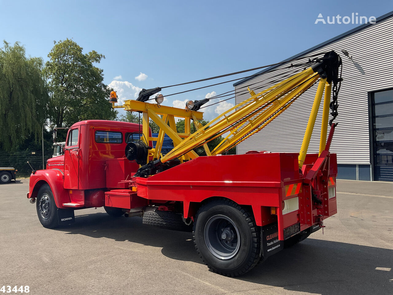 dépanneuse Scania Vabis L76 Ernest Holmes wrecker