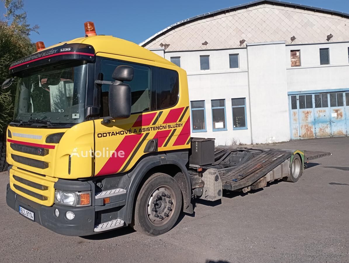 caminhão de reboque Scania odtahovka LKW