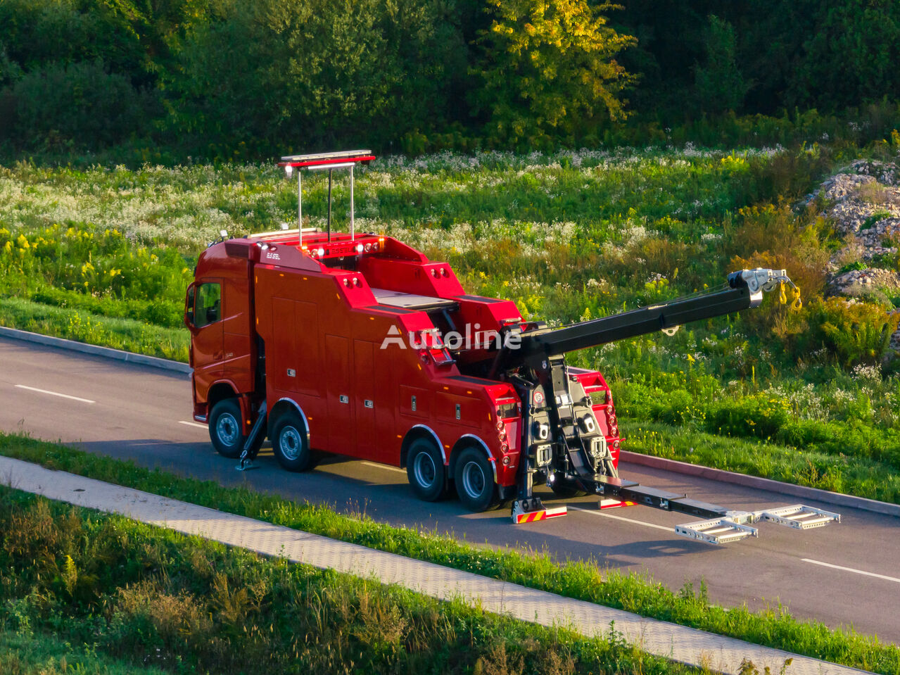 new Volvo FH tow truck