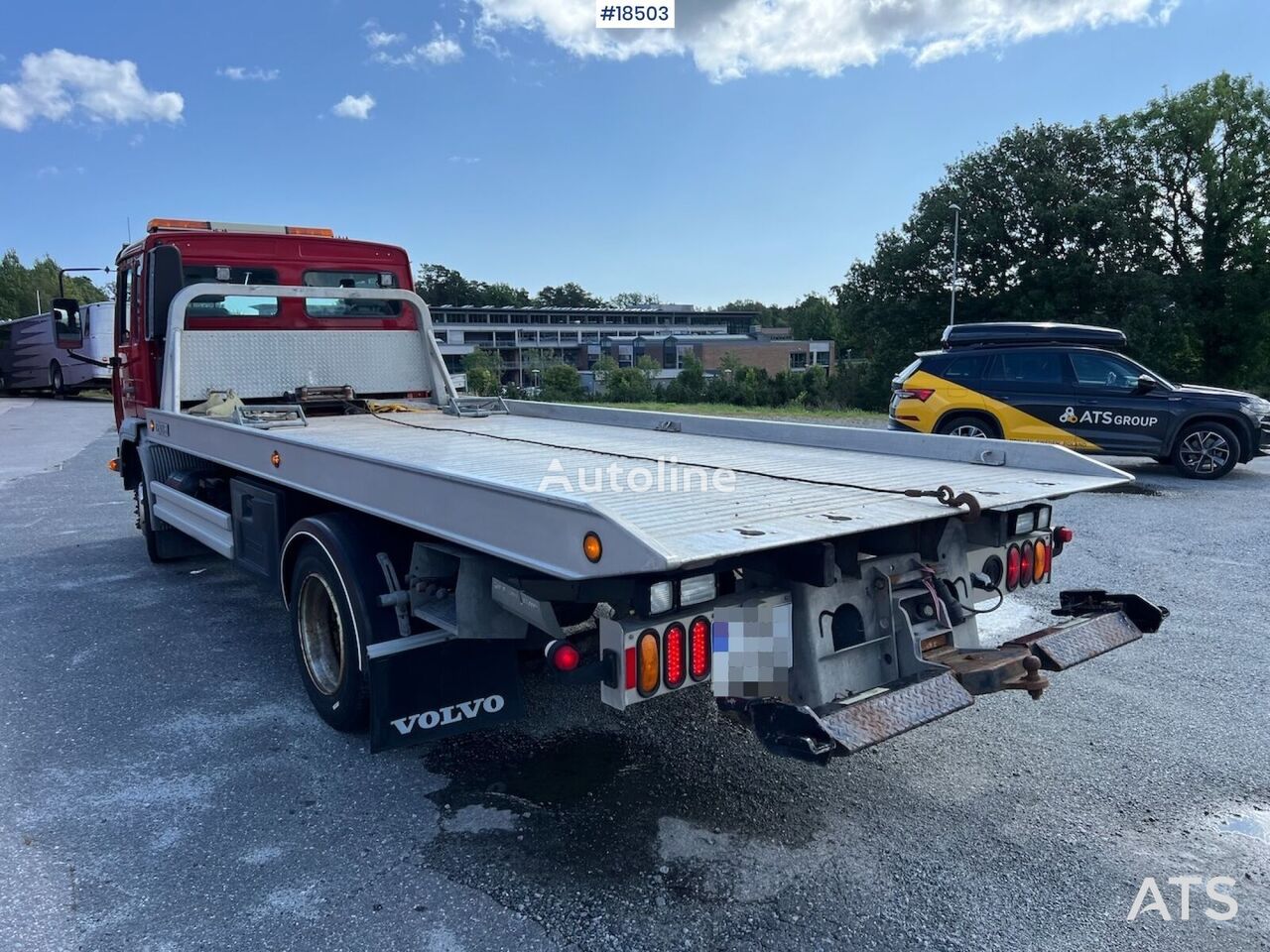 Volvo FL6 4x2 tow truck w/ Cradles and winch