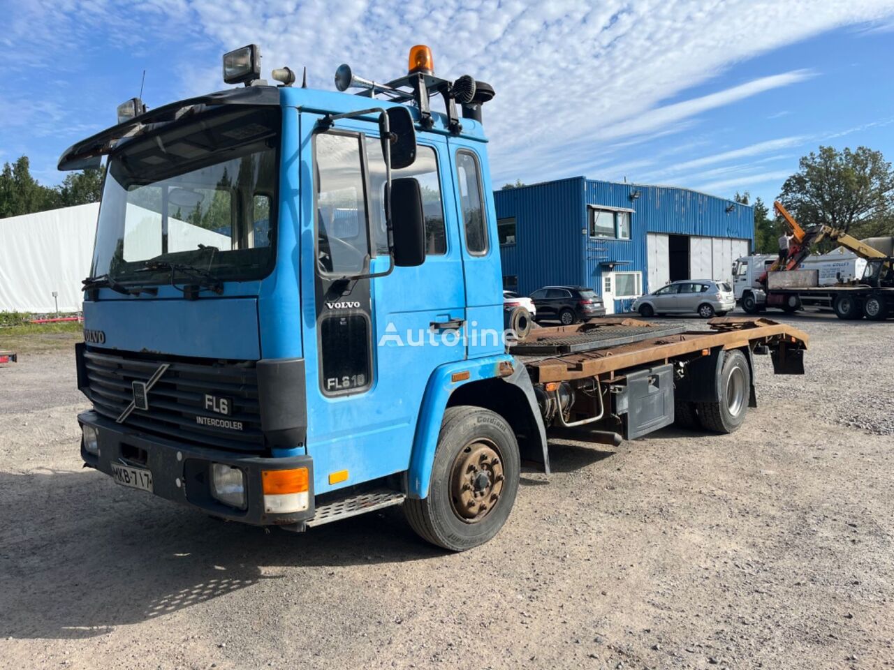 эвакуатор Volvo FL610