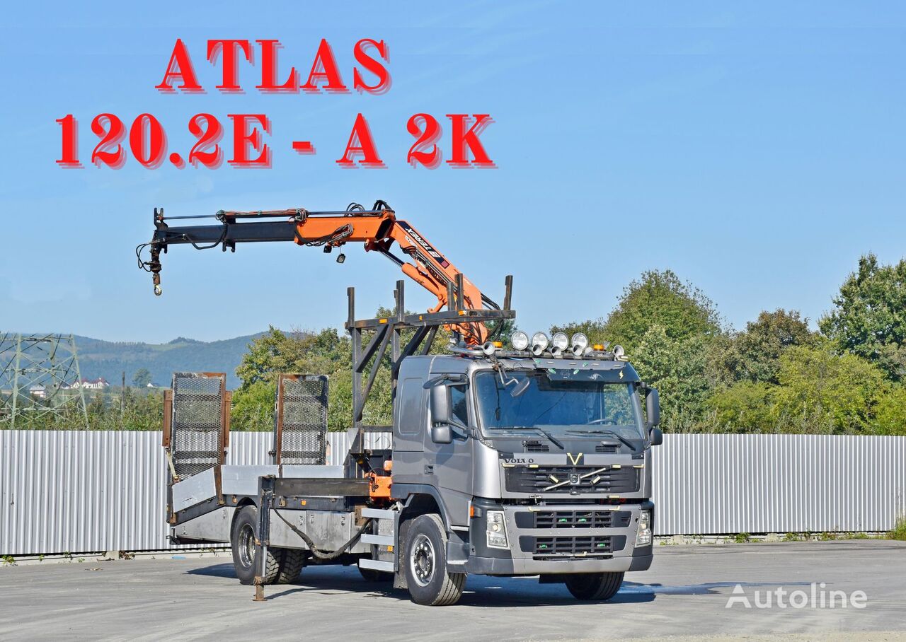 όχημα οδικής βοήθειας Volvo FM 340 * Abschleppwagen 6,10m*ATLAS120.2E-A2K/FUNK