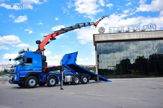 Volvo FM 420 8x2 PALFINGER PK 40002 FLY JIB WINCH KRAN hinausauto