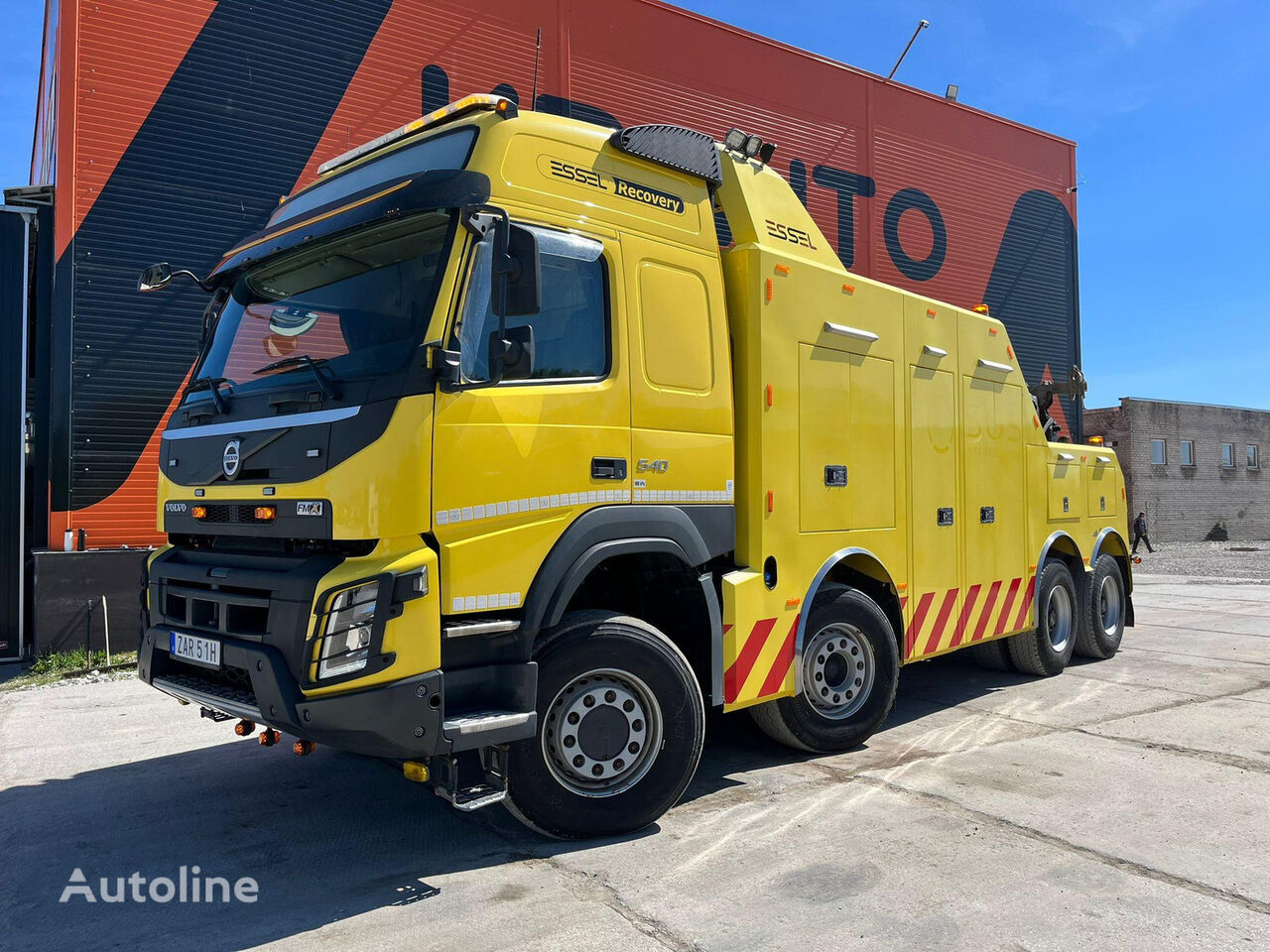 Volvo FMX 540 8x6 ESSEL ER 4120 / 2x SEPSON WINCH grúa portacoches