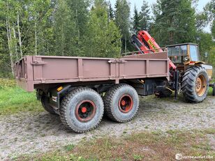 прицеп тракторный Agricultural trailer with crane, 9.5 m, Somero