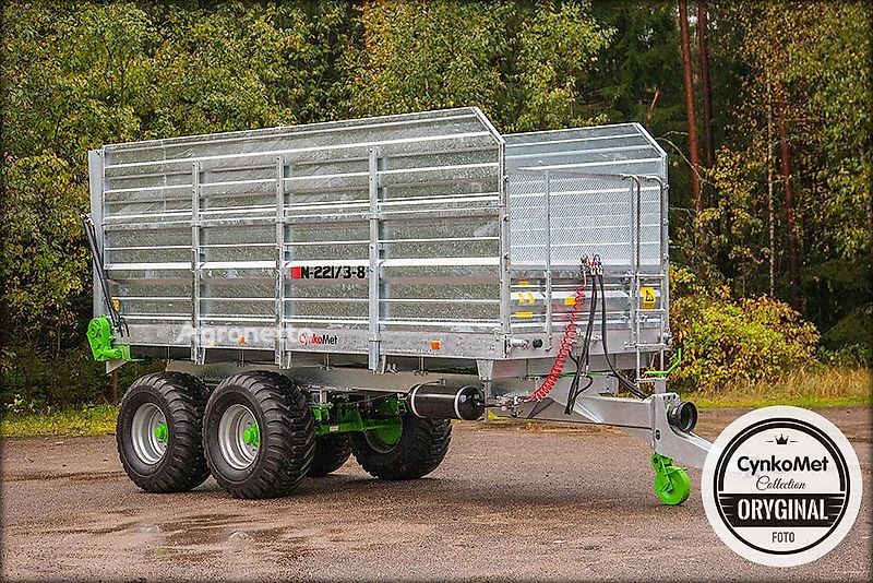 remorque agricole CynkoMet MD CM Abschiebewagen / Transporter N221/3-8 16T neuve