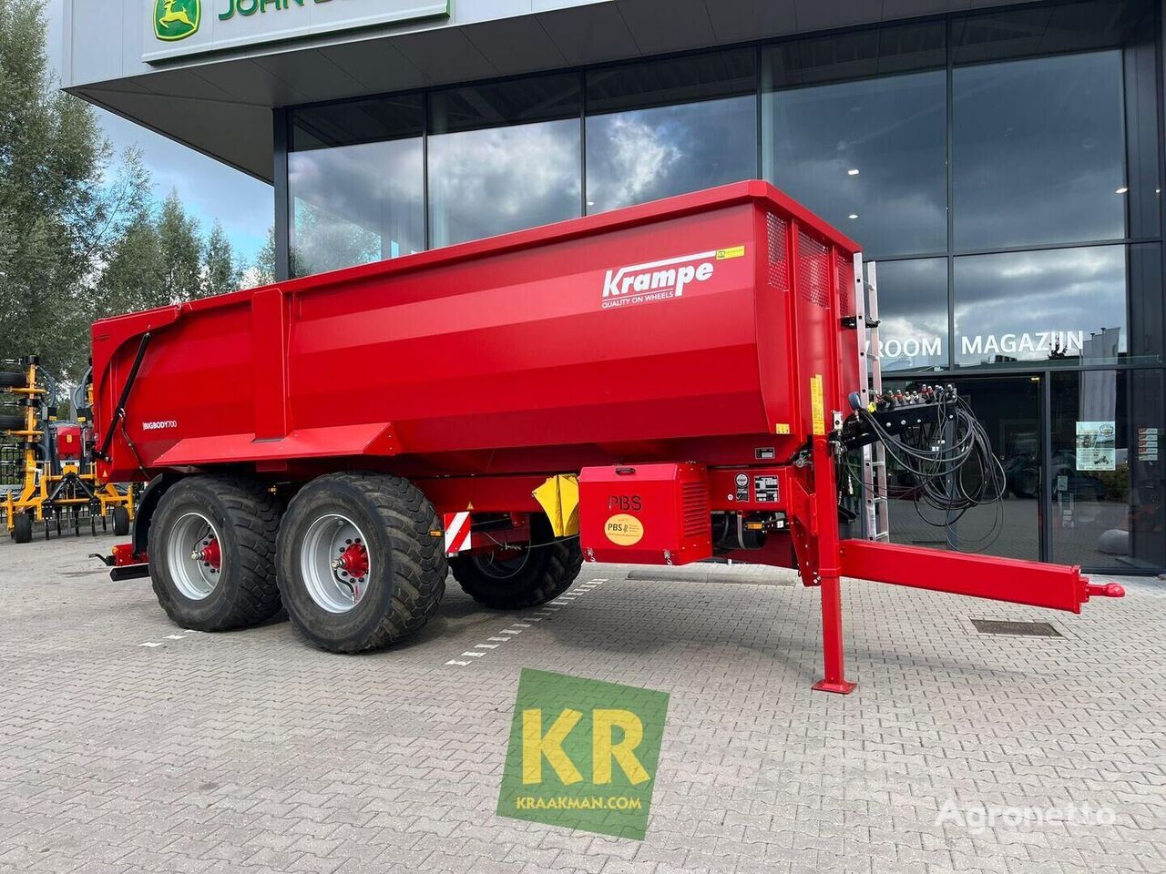 ny Krampe BIG BODY 700 traktor vogn