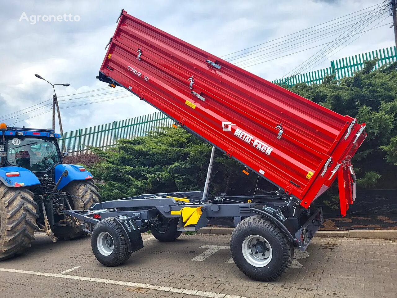 Metal-Fach T710/1 – 6t dwuosiowa remolque agrícola nuevo