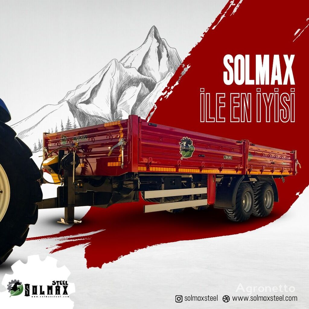 Ny Solmax Steel EVO 10/2-3 vagnar för lantbruk - Agronetto