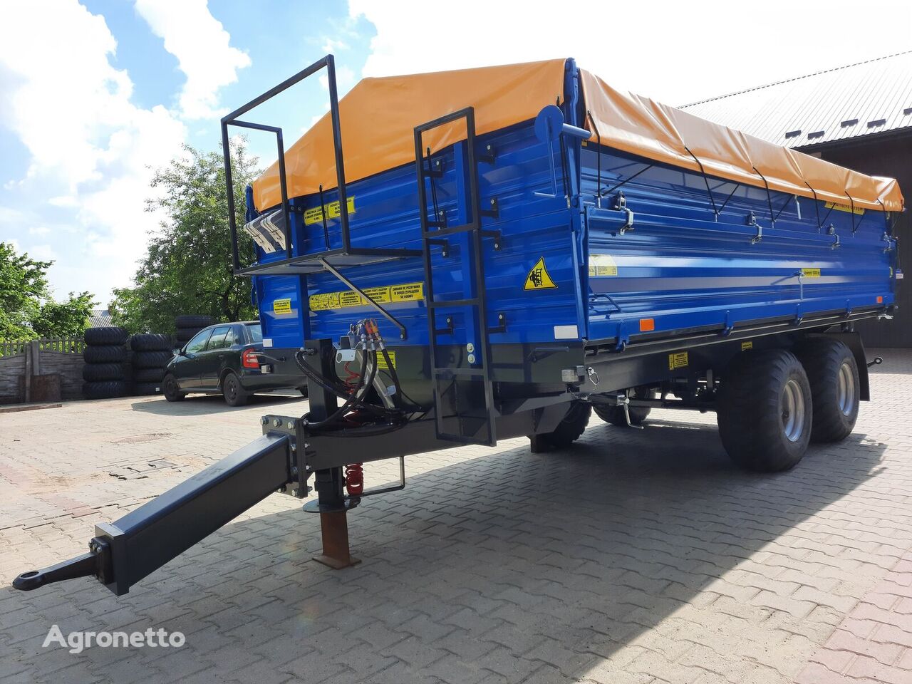 new Techmont Tandemkipper / Trailer / Remorque / Przyczepa 10 t tractor trailer