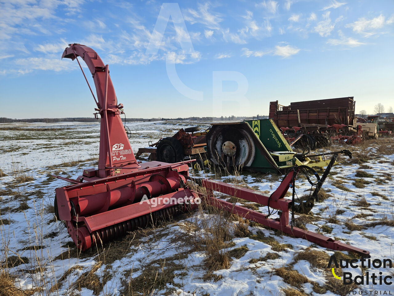 JF FCT 1050 trailed forage harvester