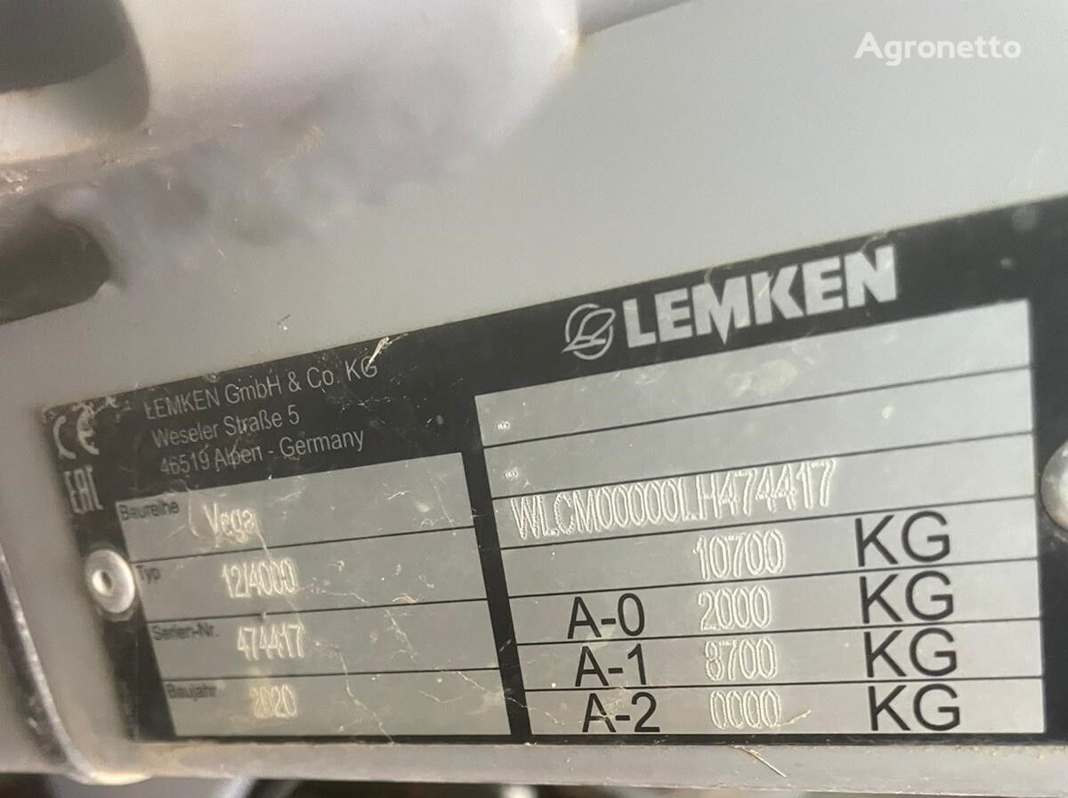 ťahaný postrekovač Lemken VEGA 4000