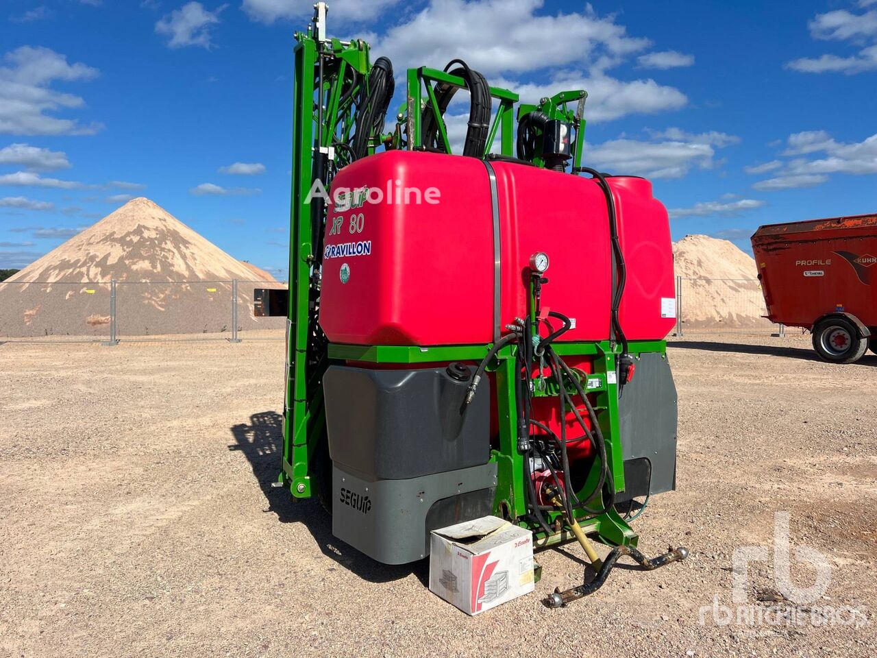Seguip XR180 28 m Pulverisateur Porte hinattava ruisku - Agroline