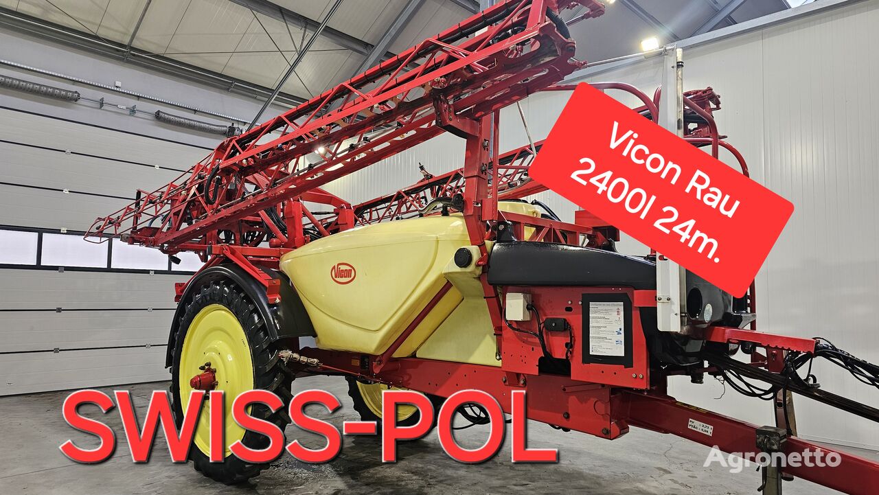 VICON Rau 2400l 24m trailed sprayer