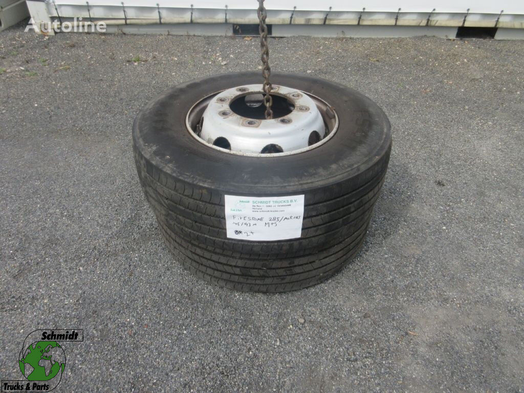 грузовая шина Firestone 285/70R19,5 145/143 M+S BANDEN MET STAAL WIEL VOORAS