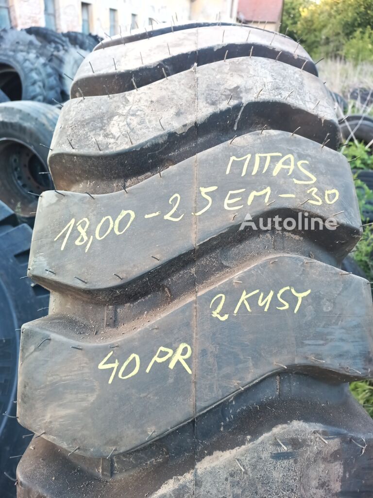 Pneu de camion Mitas 18.00-25 à vendre | Autoline TG Pneu de camion Mitas 18.00-25 neuf - Autoline