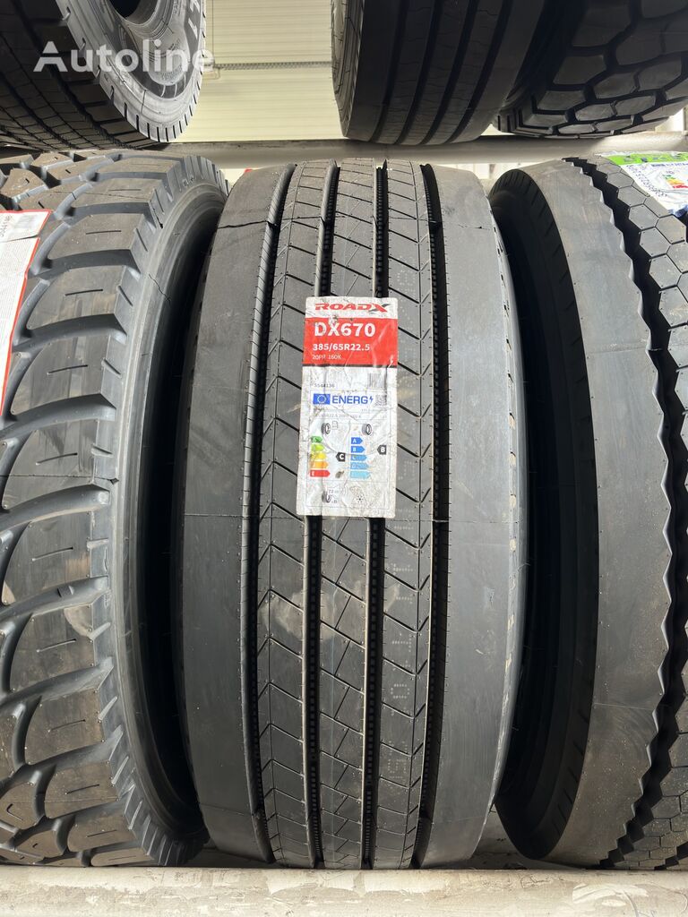 new RoadX 385/65R22,5 ROADX DX670 truck tire