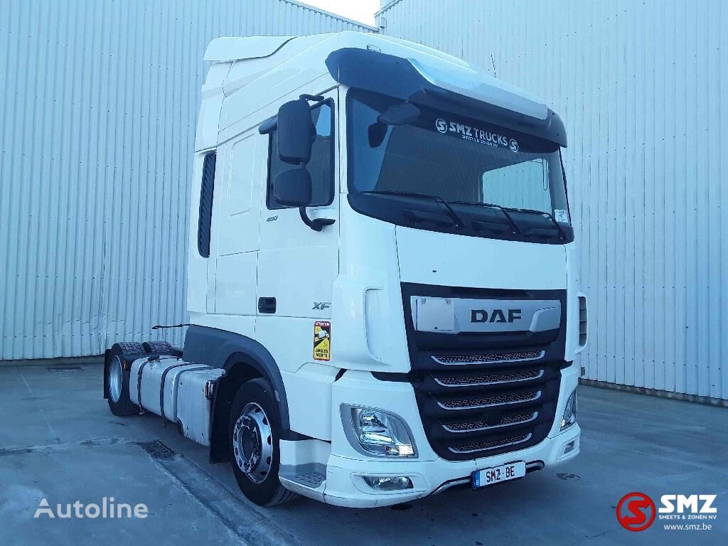 тягач DAF 105 XF 480 Spacecab MEGA lift 5th wheel