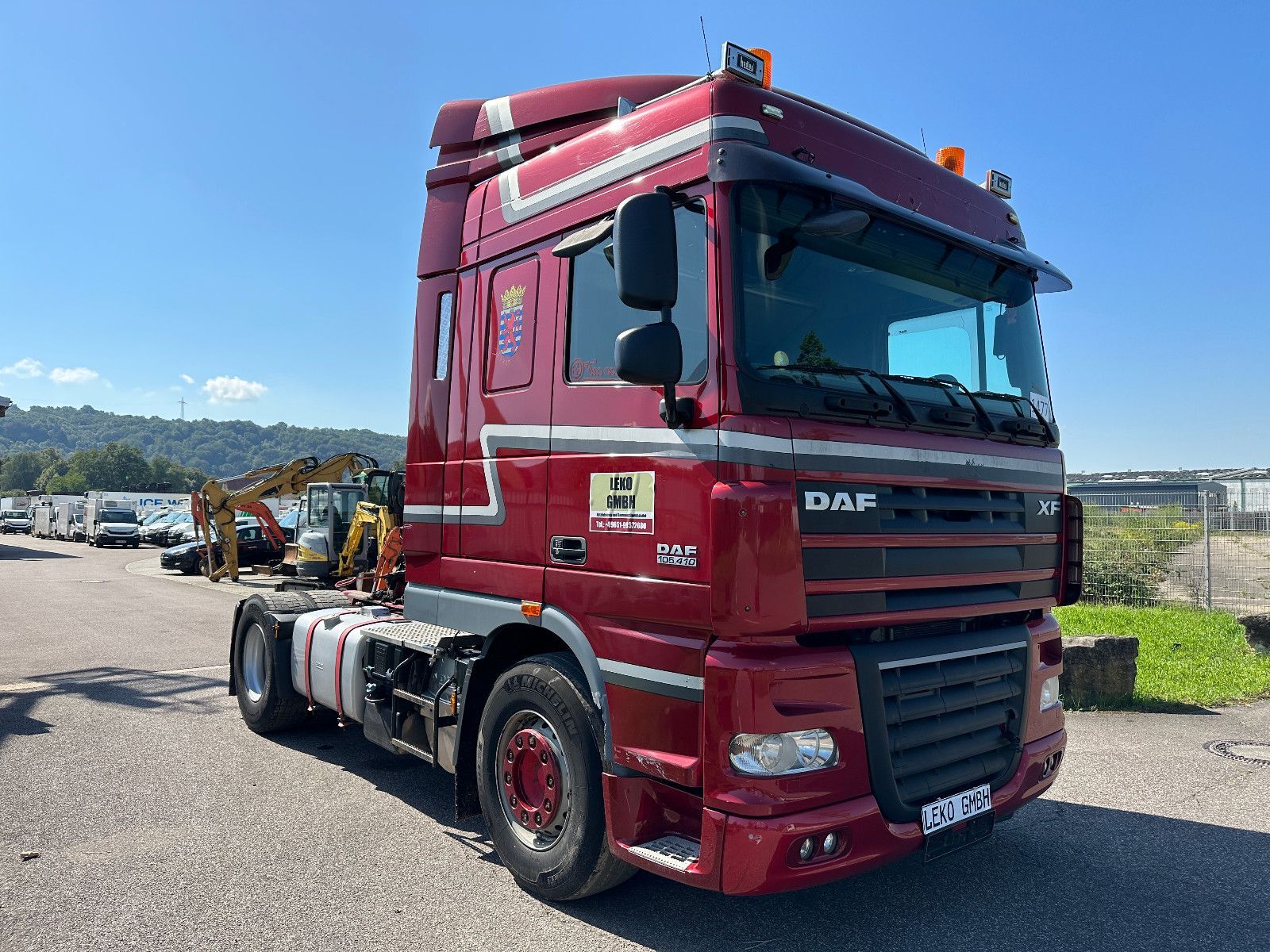 Cap tractor DAF 105xf  410  Euro 5 - Autoline