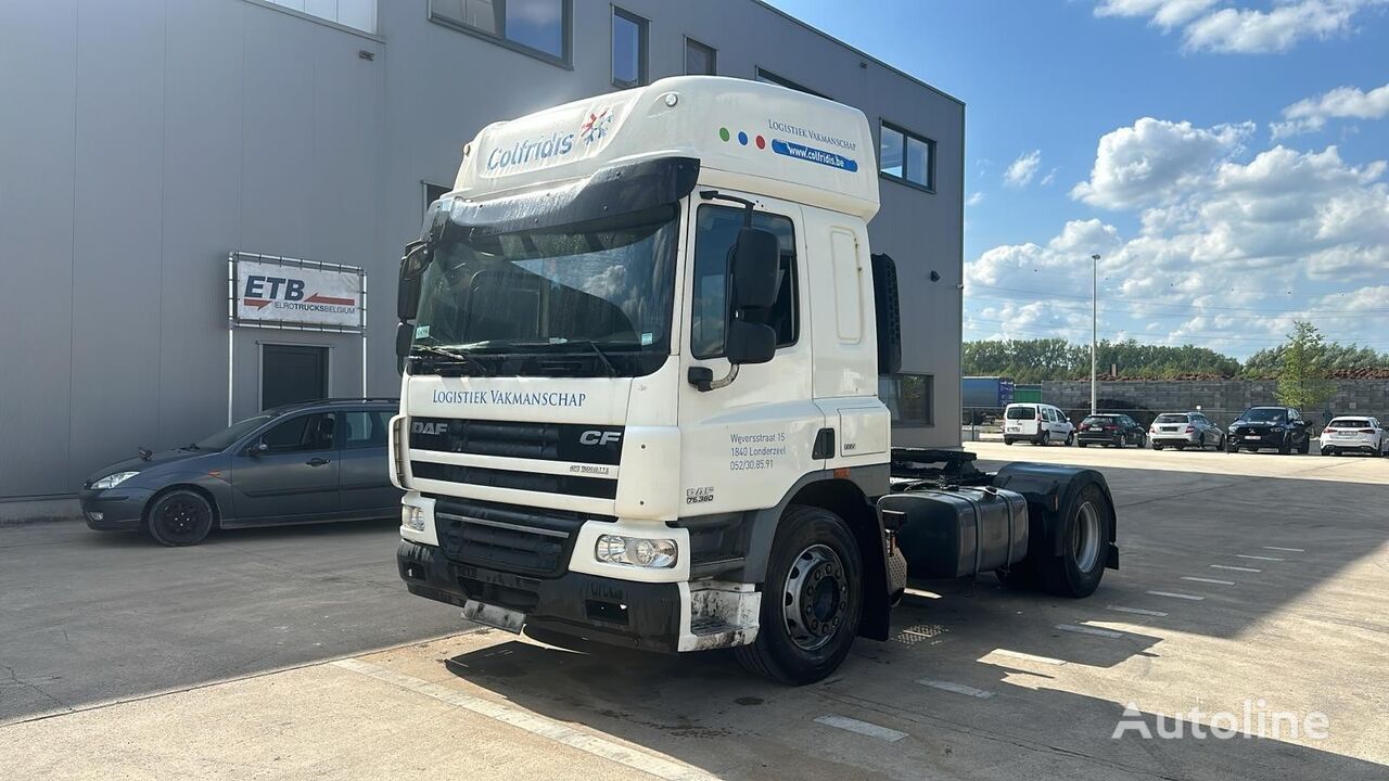 тягач DAF 75 CF 360 Space Cab (BELGIAN TRUCK IN GOOD CONDITION)