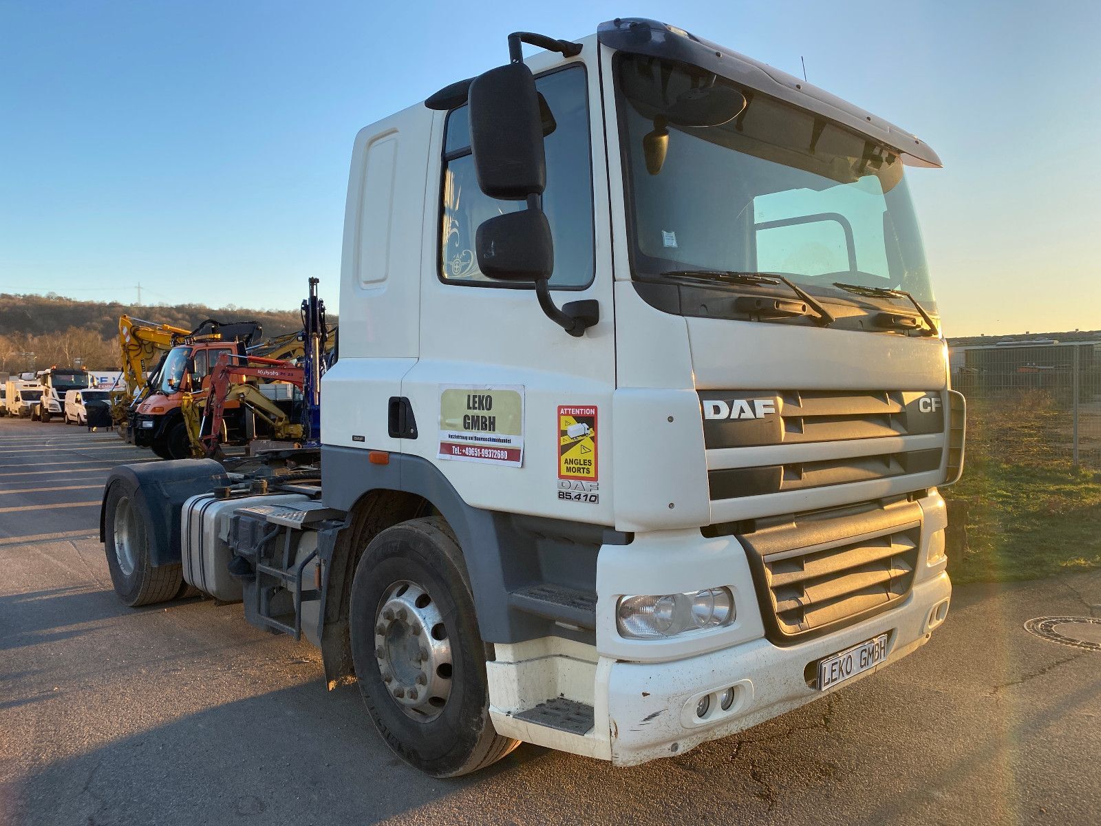 DAF 85.410 Kipphydraulik truck tractor