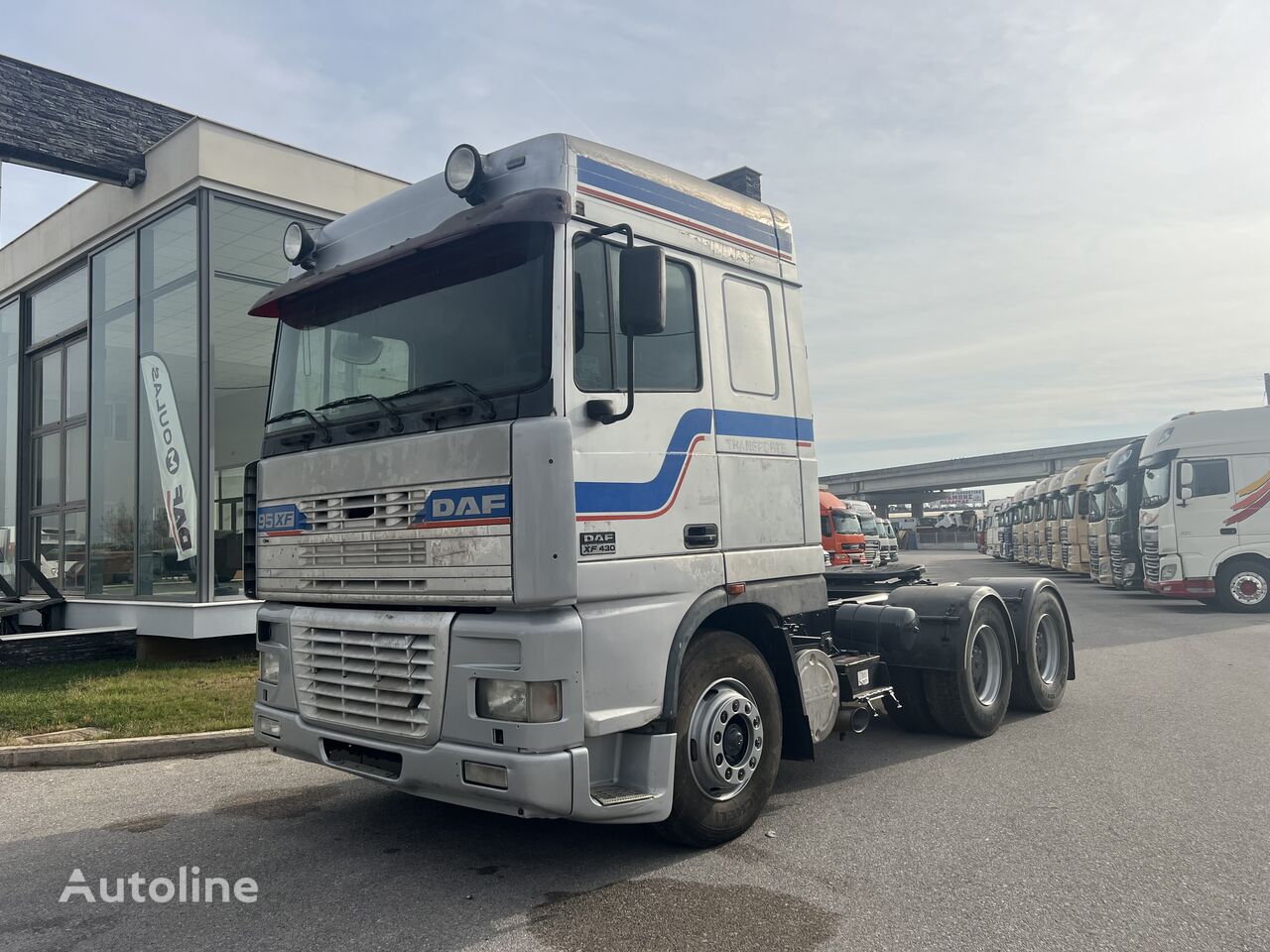 DAF 95XF.480 EURO3 MANUAL 6X4 FULL STEEL tegljač