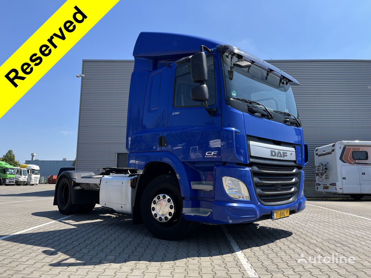 DAF CF 290 FT Euro 6 / Sleeper Cab truck tractor