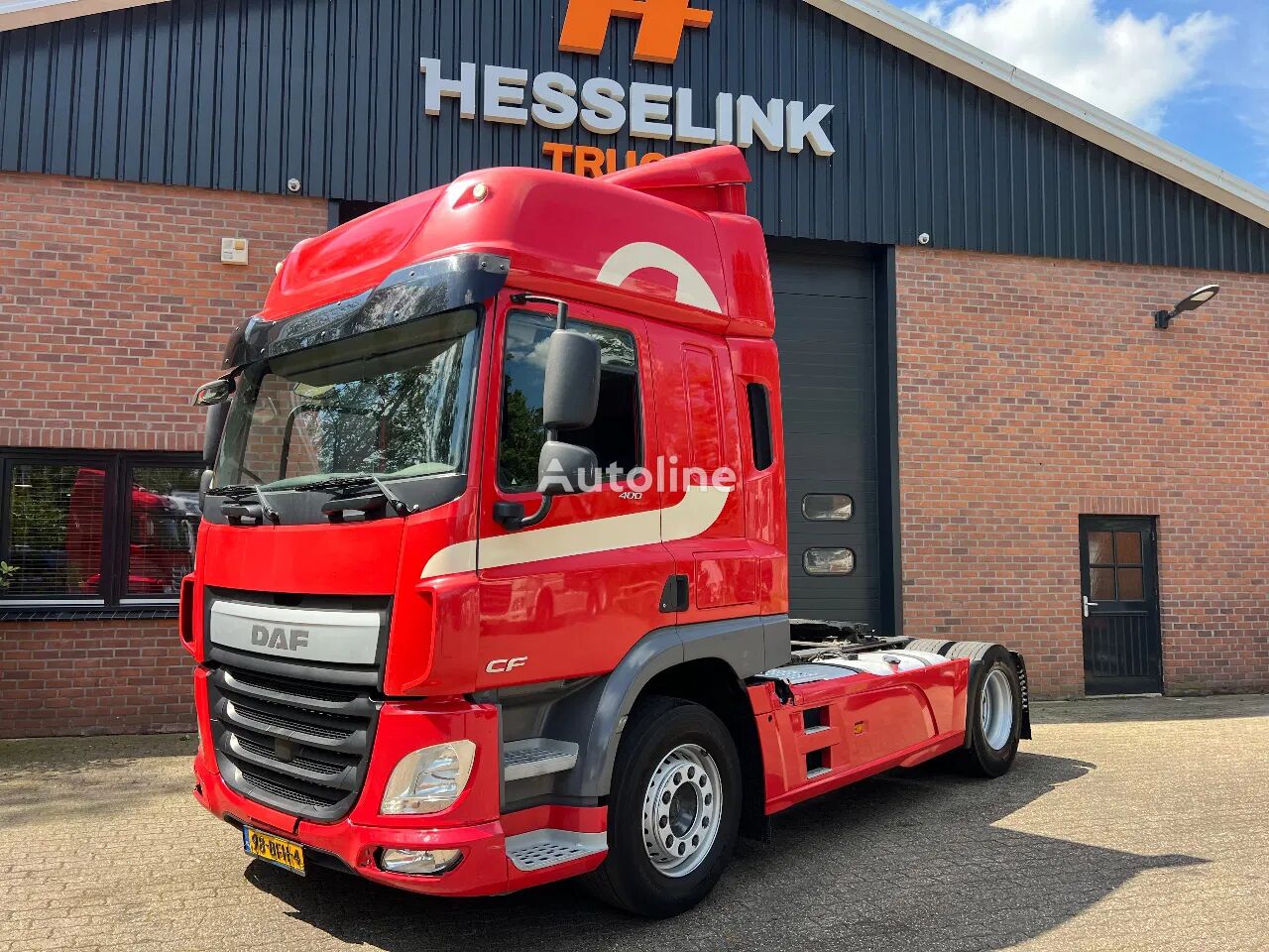 DAF CF 400 4X2 FT Space Cab Side skirts APK/TUV 10/2024 tractora