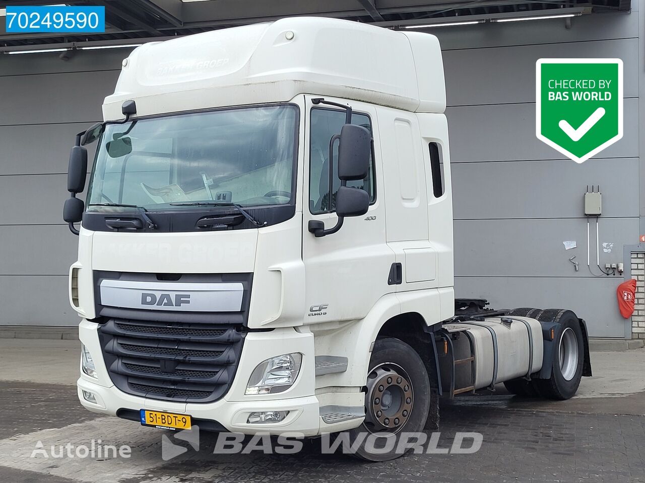 DAF CF 400 4X2 NL-Truck SC nyergesvontató