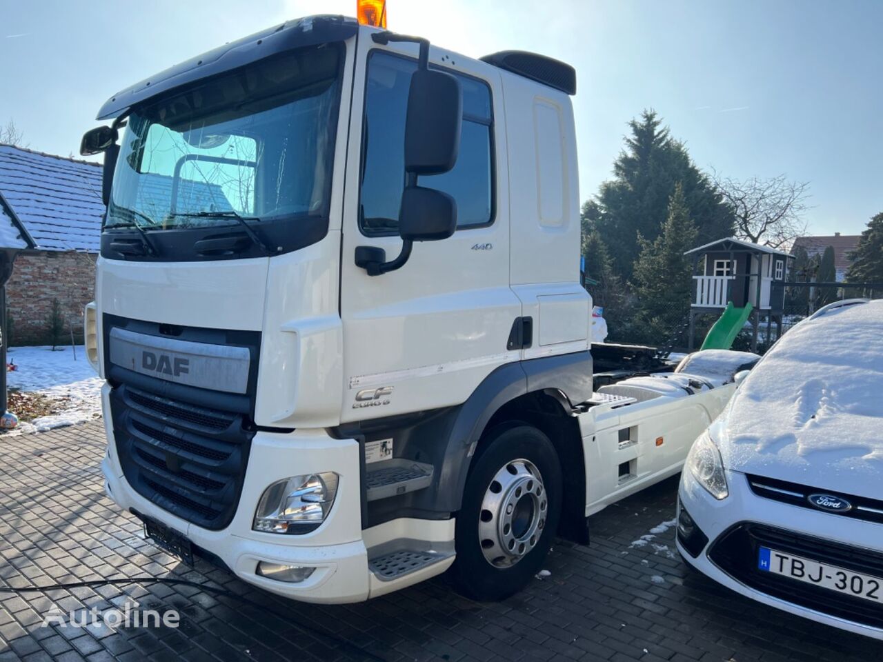 السيارات القاطرة DAF CF 440 EURO 6 TOP ADR ALUFELGEN