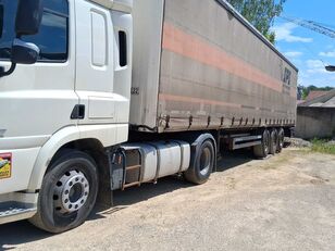 DAF CF 440 FT truck tractor + curtain side semi-trailer
