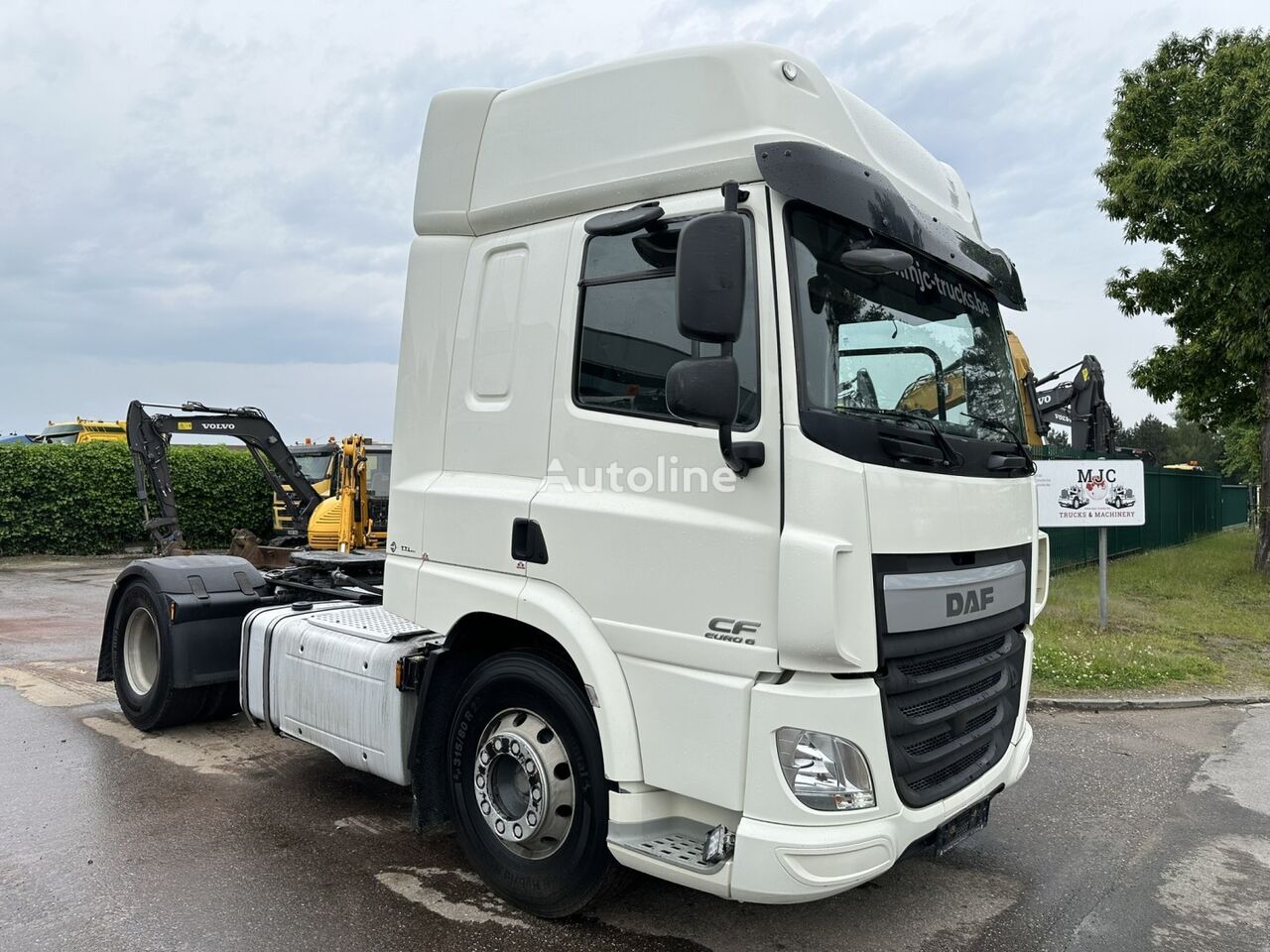 DAF CF 440 PTO HYDR - *487.000km* - ALCOA ALU - SPACECAB - FRIGO - B trækker