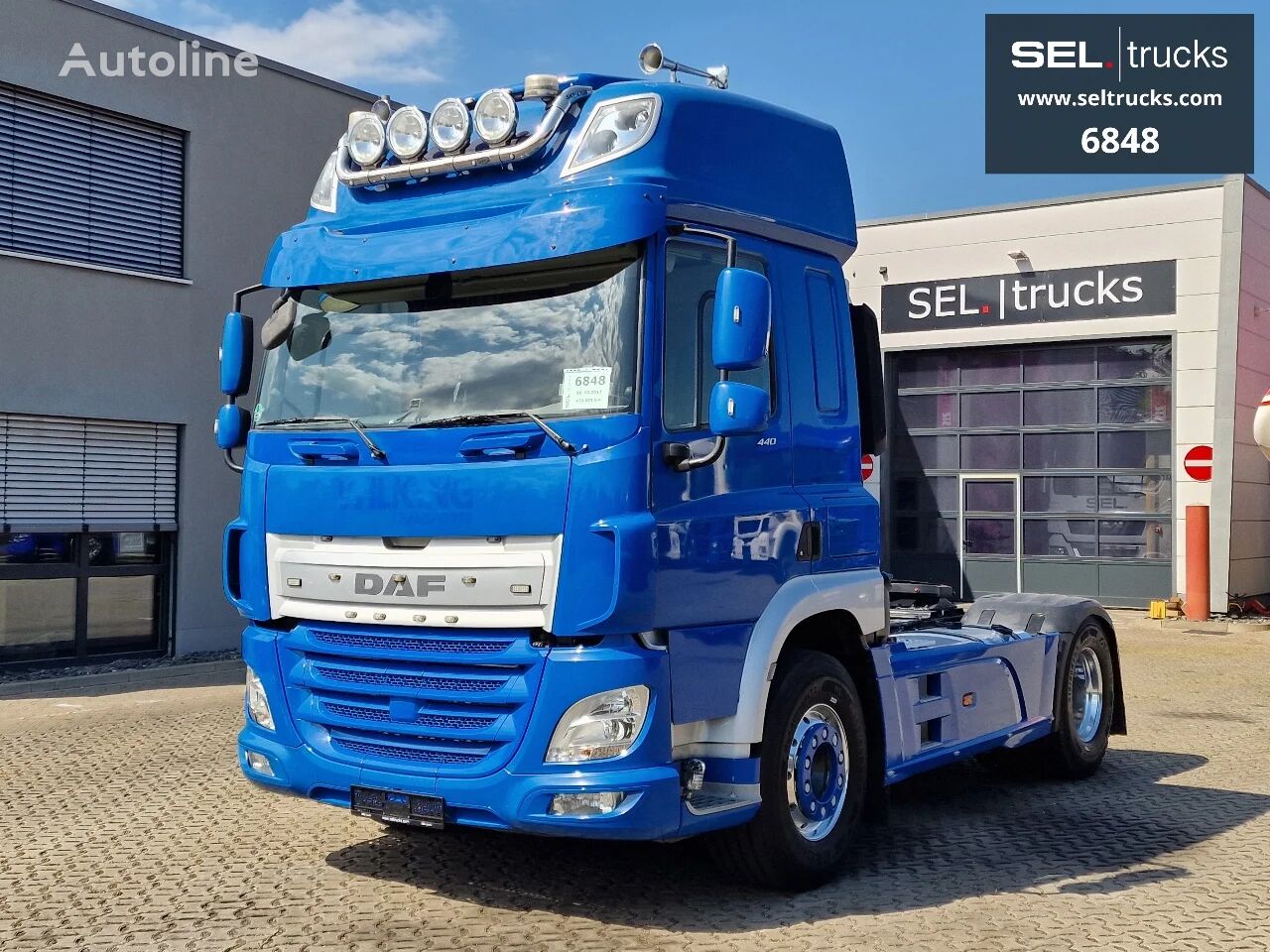 DAF CF 440 Standklimaanlage / Alu-Felgen tegljač