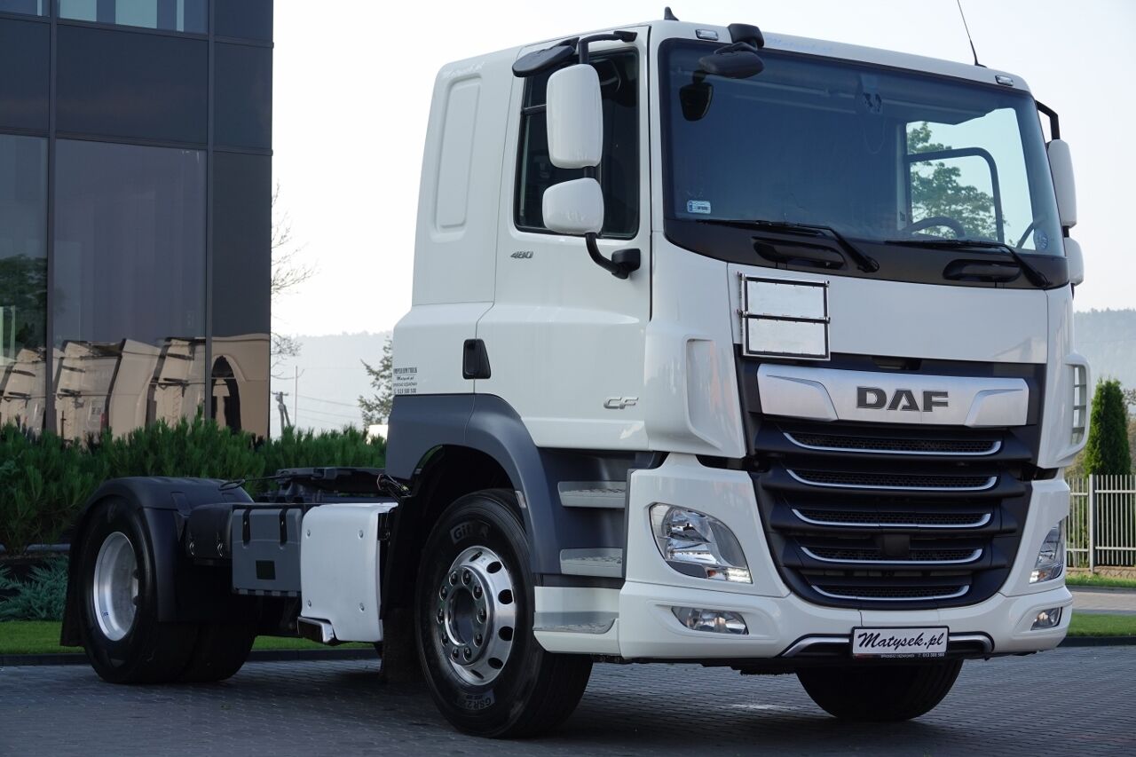 DAF CF 480 / PEŁNY ADR / NISKA KABINA / 2018 ROK / ALUFELGI / OPONY  truck tractor