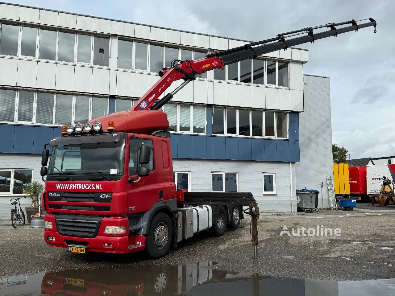Купити тягач DAF CF 85.410 6X2 EURO 5 + HMF 3000K6 + REMOTE CONTROL | Autoline UA Тягач DAF CF 85.410 6X2 EURO 5 + HMF 3000K6 + REMOTE CONTROL - Autoline