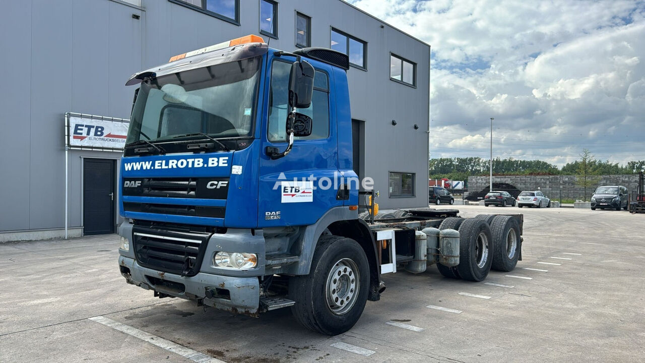 тягач DAF CF 85.410 (BELGIAN TRUCK / HOOK / 10 TYRES)