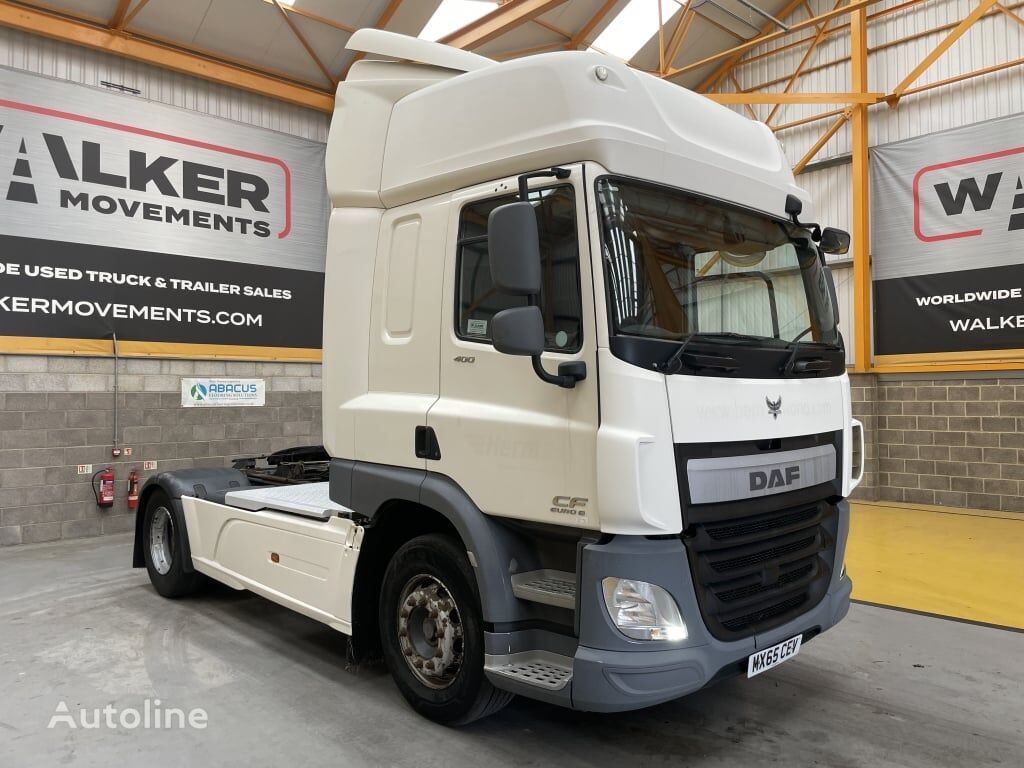 DAF CF400 SPACE CAB *EURO 6*, 4X2 TRACTOR UNIT – 2015 – MX65 CEV tractora