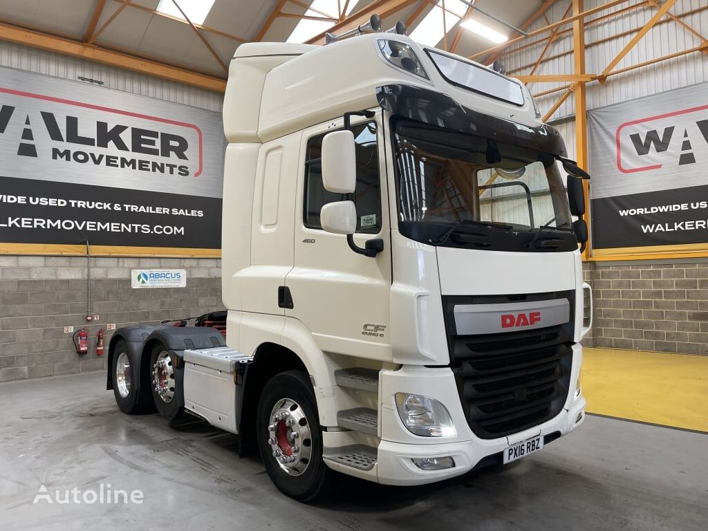 DAF CF460 *EURO 6* SPACE CAB 6X2 TRACTOR UNIT – 2016 – PX16 RBZ truck tractor