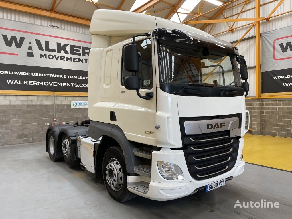 السيارات القاطرة DAF CF480 FTG *EURO 6* 6X2 TRACTOR UNIT – 2018 – GN68 WCL