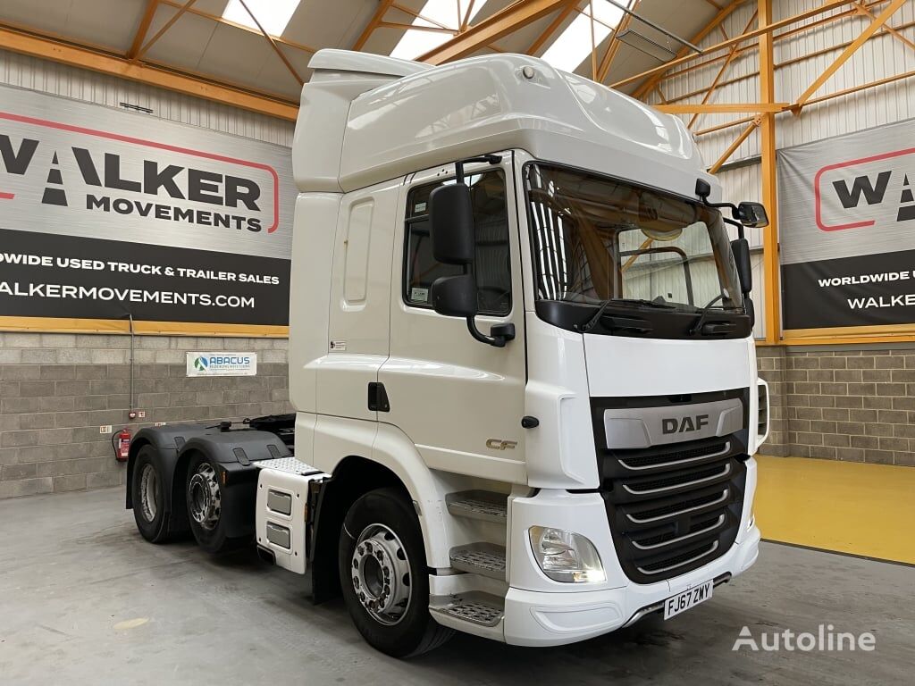 السيارات القاطرة DAF CF480 FTG SPACE CAB *EURO 6* 6X2 TRACTOR UNIT – 2017 – FJ67 ZWY